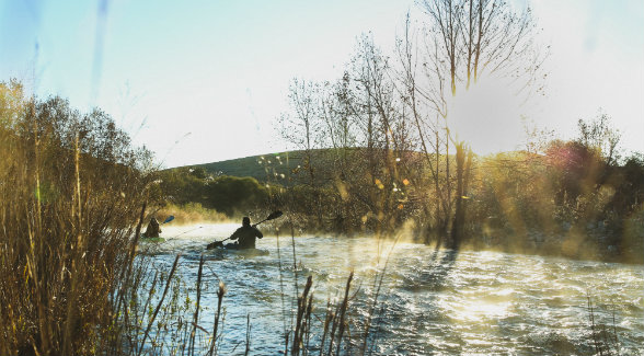 HUDSPETH RIVER RANCH | This Explore Ranches property offers endless activities on more than 15,000 acres, including
ample water sports on seven miles of the Devils River.