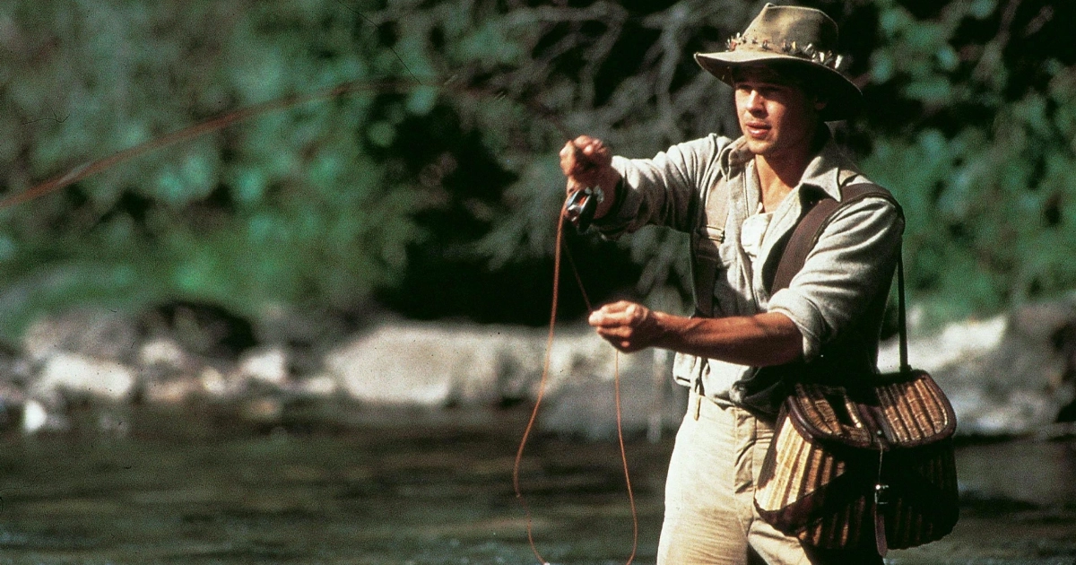 BRAD PITT, A RIVER RUNS THROUGH IT, 1992