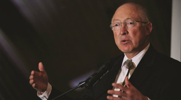 Ken Salazar shares his family’s story at the 2015 Land Report Aspen Summit.
