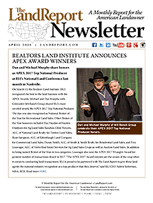 Land Report April 2018 Newsletter