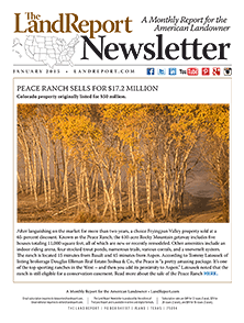 Land Report Newsletter January 2015