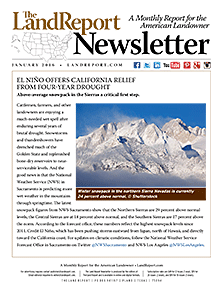 Land Report January 2016 Newsletter