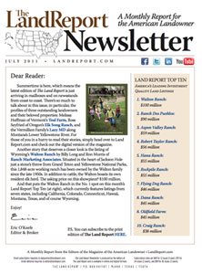 Land Report July 2011 newsletter