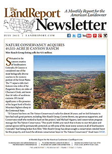 Land Report Newsletter July 2015