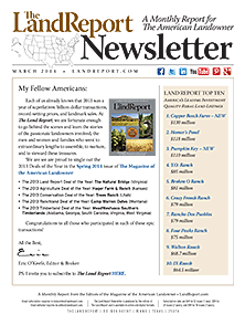 Land Report Newsletter March 2014