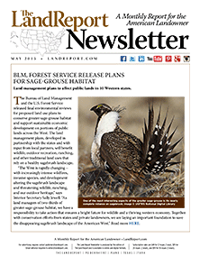Land Report Newsletter May 2015