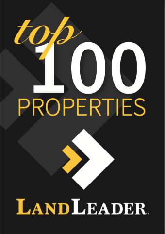 Land Report top 100 properties sponsored by LandLeader