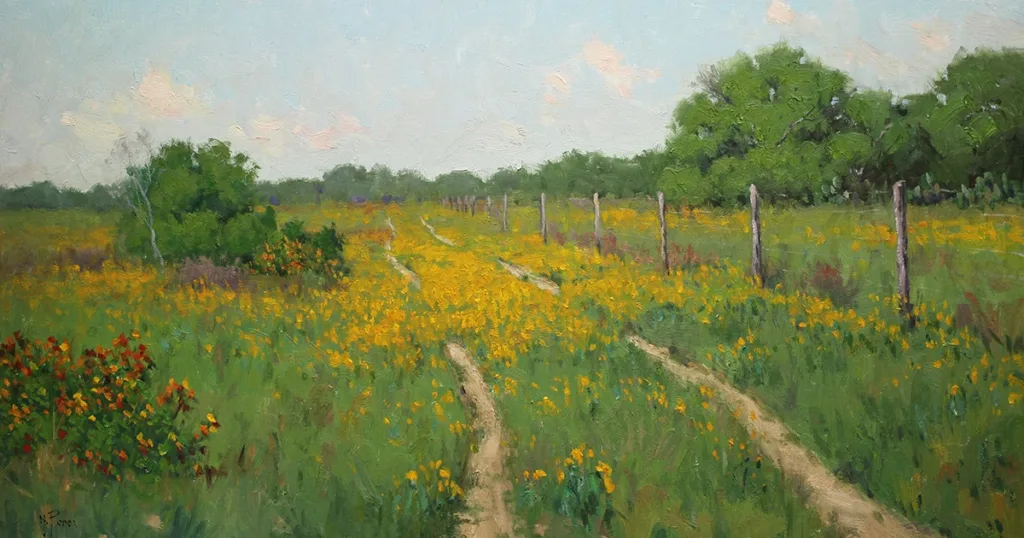 Spring Flowers at Encino, King Ranch
