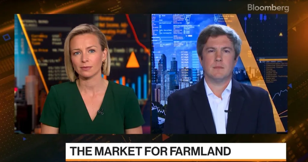 AcreTrader, Bloomberg, Bloomberg News, Farmland, Carter Malloy